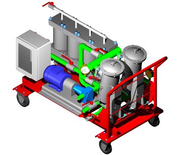 Stanowiska p�ukania silnik�w spalinowych